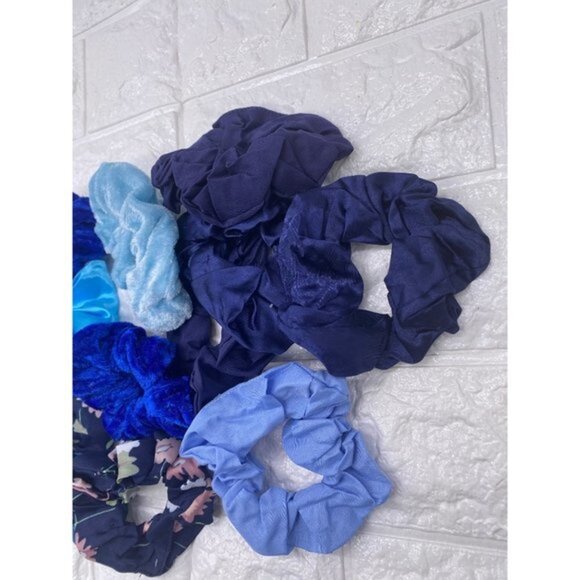 14pcs Hair Scrunchies Velvet Elastics Bobbles Ponytail Holder Hair Bands Scrunch - Picture 10 of 11